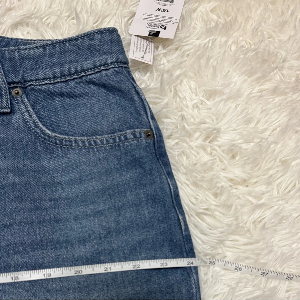 Terra & Sky Blue Midi Skirt Denim Midi Skirt Midi Jean Skirt